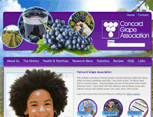 Tablet Screenshot of concordgrape.org